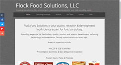 Desktop Screenshot of flockfoodsolutions.com